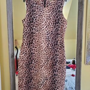 Calvin Klein Animal Print Dress